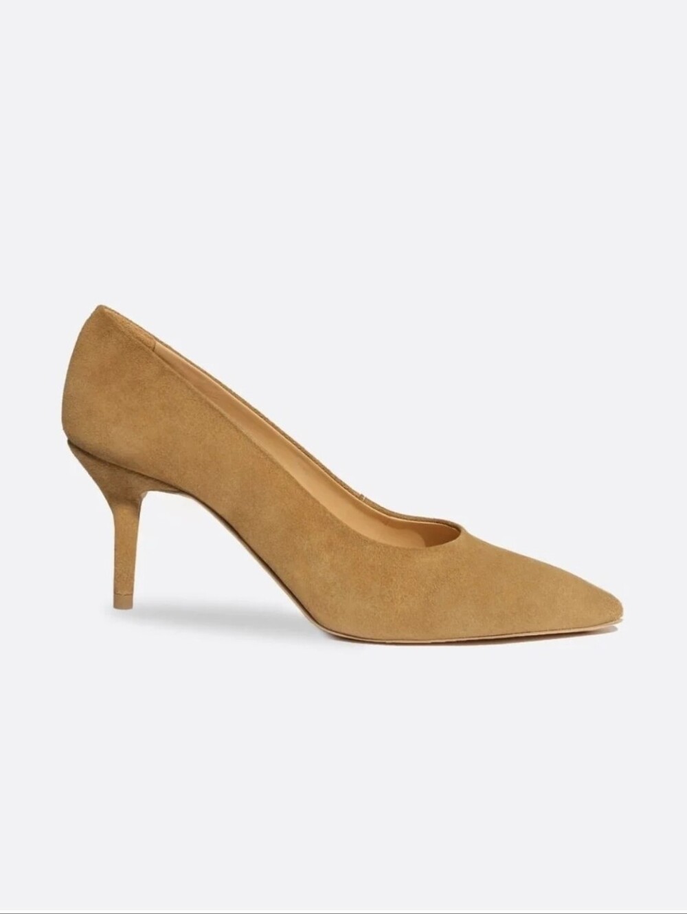 Brochu Walker The Everyday Pump Italian Suede Stiletto Heel Pump Sz8